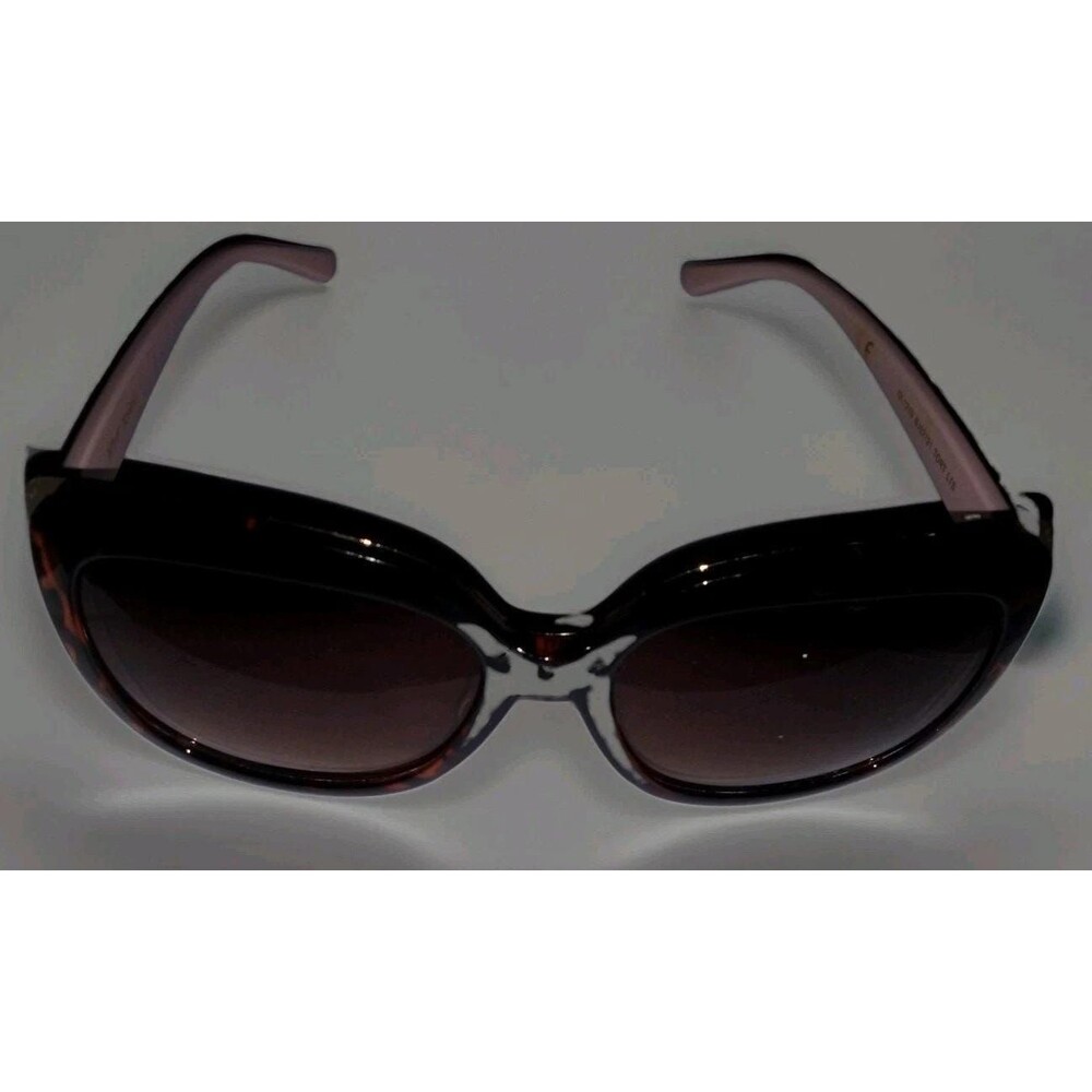 Betsey Johnson Leopard Tortoise Shell Sunglasses Brown Lens Animal Print